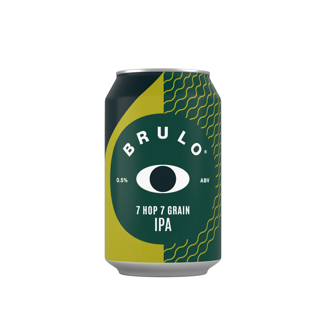 Brulo 7 Hop 7 Grain IPA 0.5% Beer